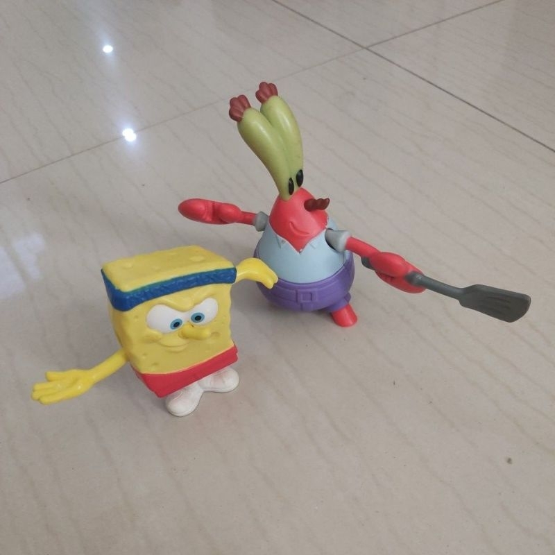 [BEKAS ORIGINAL] Mainan HappyMeal McD SPONGEBOB