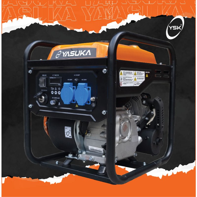 YSK 4500 IS Inverter Gasoline Generator YASUKA YSK 4500 IS | GENSET BENSIN YASUKA