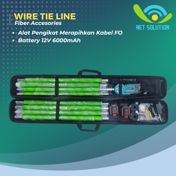 Fiber Optic Cable Hanging Mechine|Alat pengikat merapikan kabel FO
