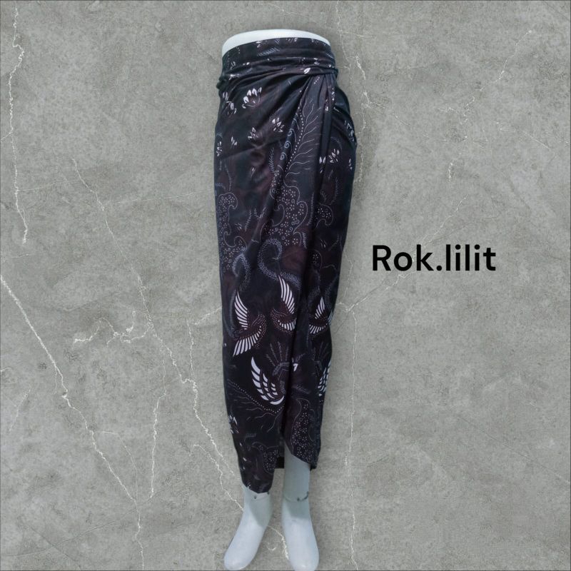 ROK LILIT BATIK / ROK LILIT /ROK BAWAHAN KEBAYA / ROK KEBAYA / ROK WISUDA/ROK MODERN Rok Lilit
rok l