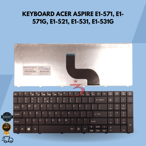 Keyboard Acer Aspire E1-521. E1-531. E1-531G. E1-571. E1-571G