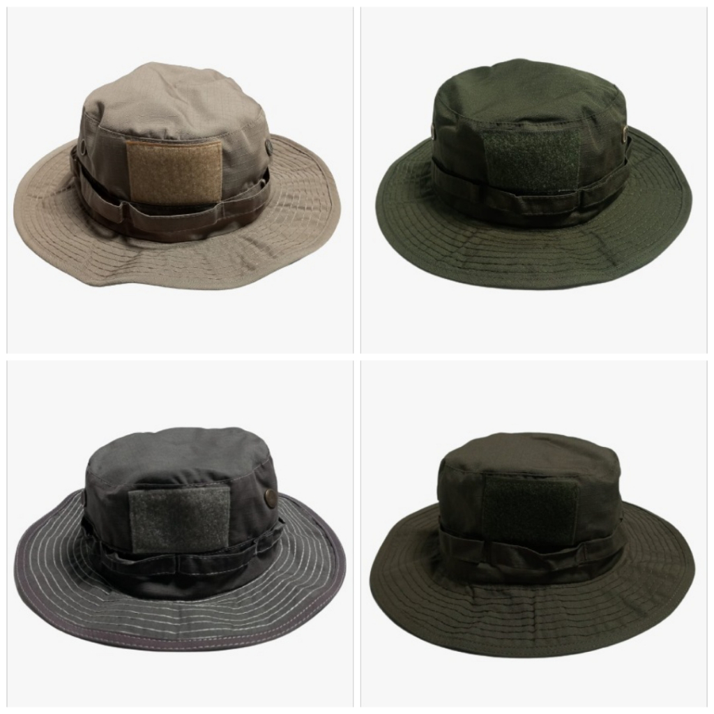 topi rimba Velbed -  topi rimba polos tactical Premium