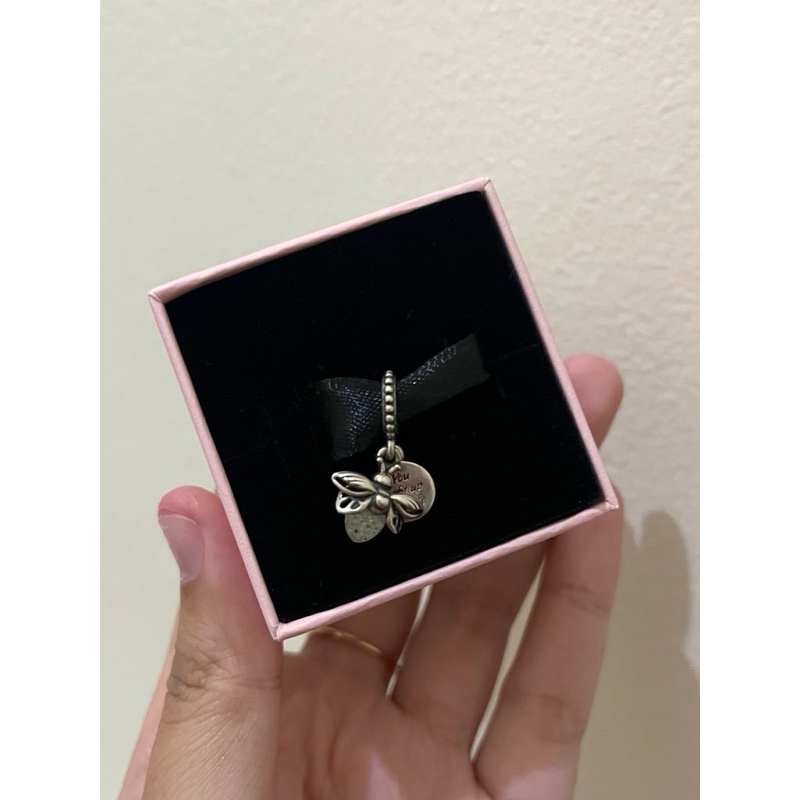 PANDORA FIREFLY CHARM