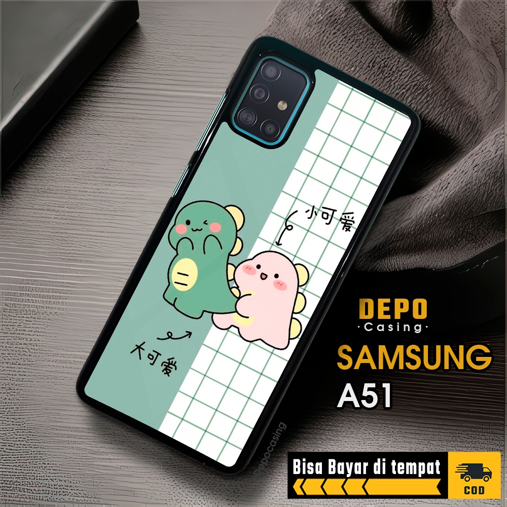 Case Samsung A51 Casing Samsung A51 Casing Depo Casing [DINO] Case Glossy Case Aesthetic Custom Case
