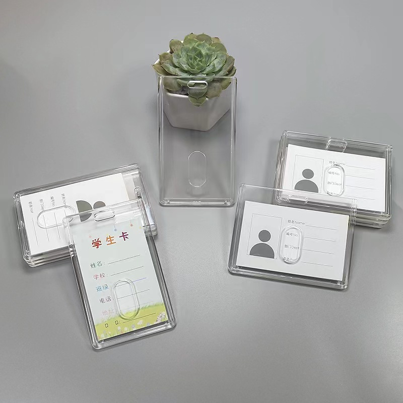 

ID Holder Card Holder Name Tag Transparan Bening Akrilik