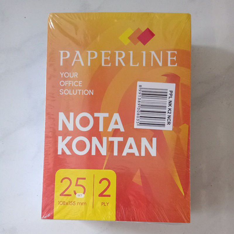 

Nota Kontan Kecil 2 Ply Paperline