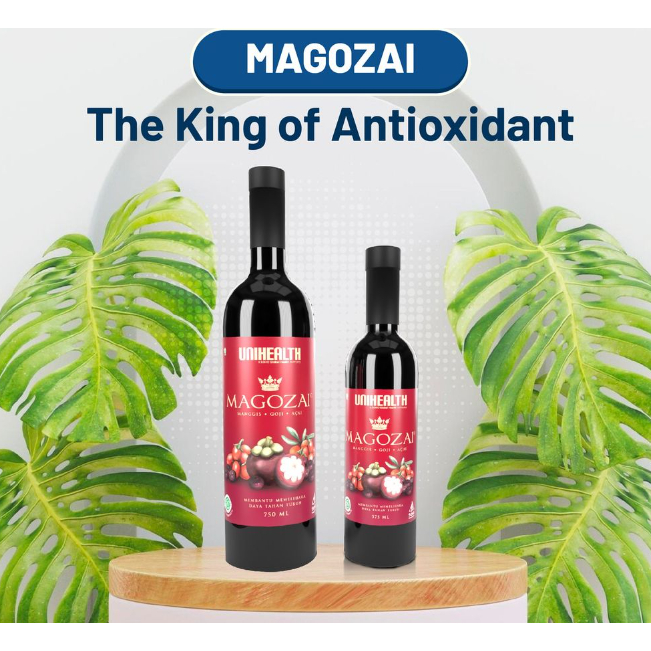 Magozai 750 Ml, Antioksidan Kulit Manggis, Goji