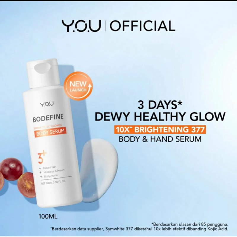 YOU BODEFINE symwhite 377 glowing body serum