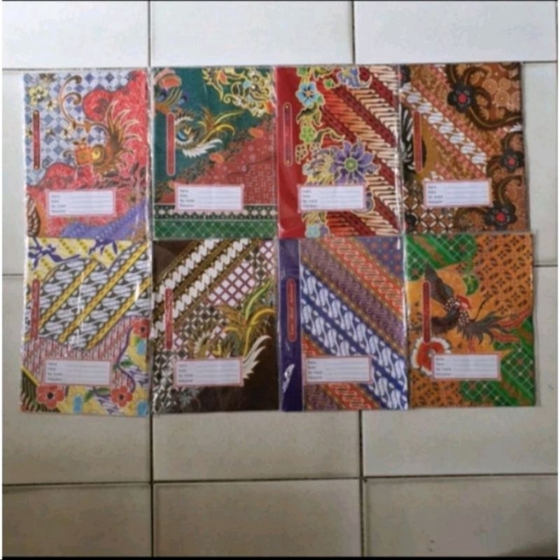 

SAMPUL BATIK UKURAN KWARTO MOTIF RANDUM ISI 20 PCS