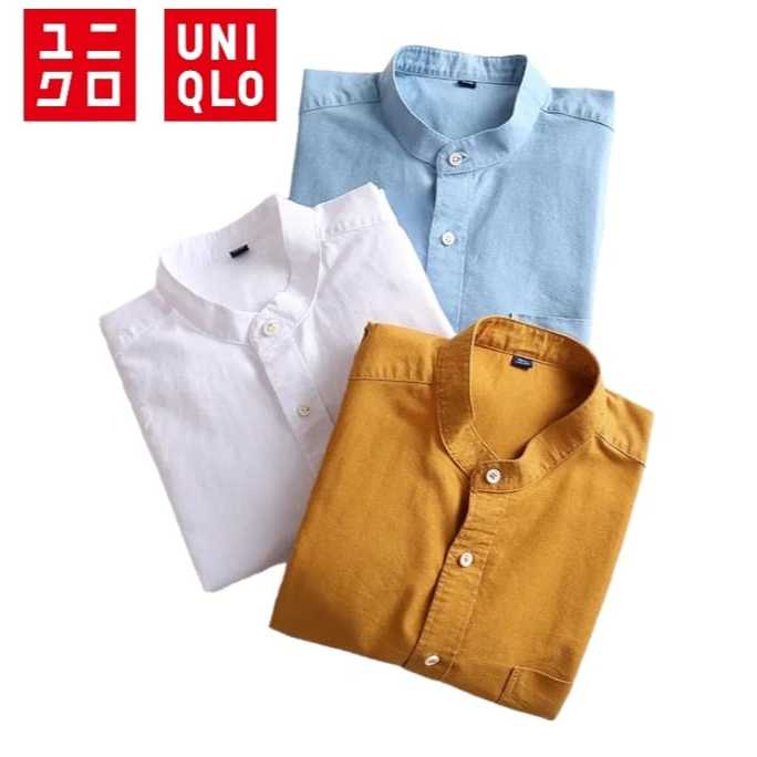 kemeja kerah shanghai pria uniqlo kemeja pria ukuran super jumbo pria kemeja casual pria dewasa
