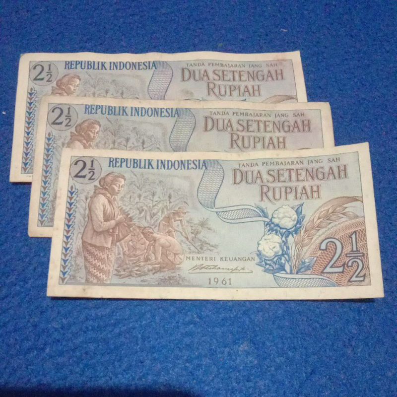 2,5 rupiah sandang pangan tahun 1961#GRESS