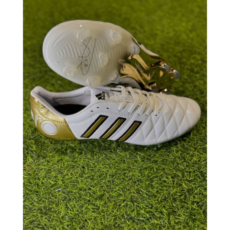 Sepatu Bola Adipure 11 Pro White Gold FG