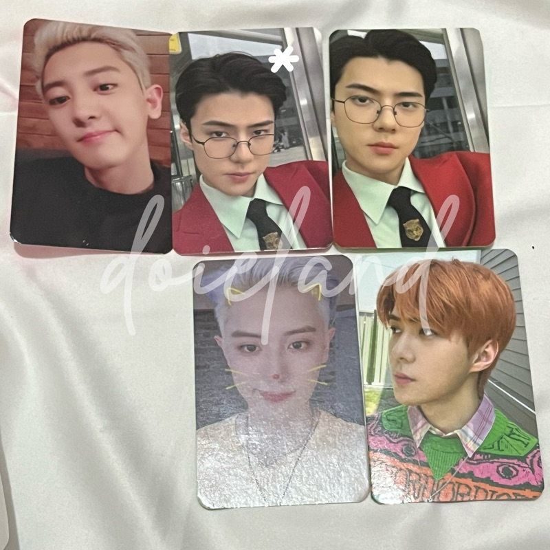 SEHUN CHANYEOL 1BV WAL KIHNO SET WHAT A LIFE 1 BILLION VIEWS 1 BV