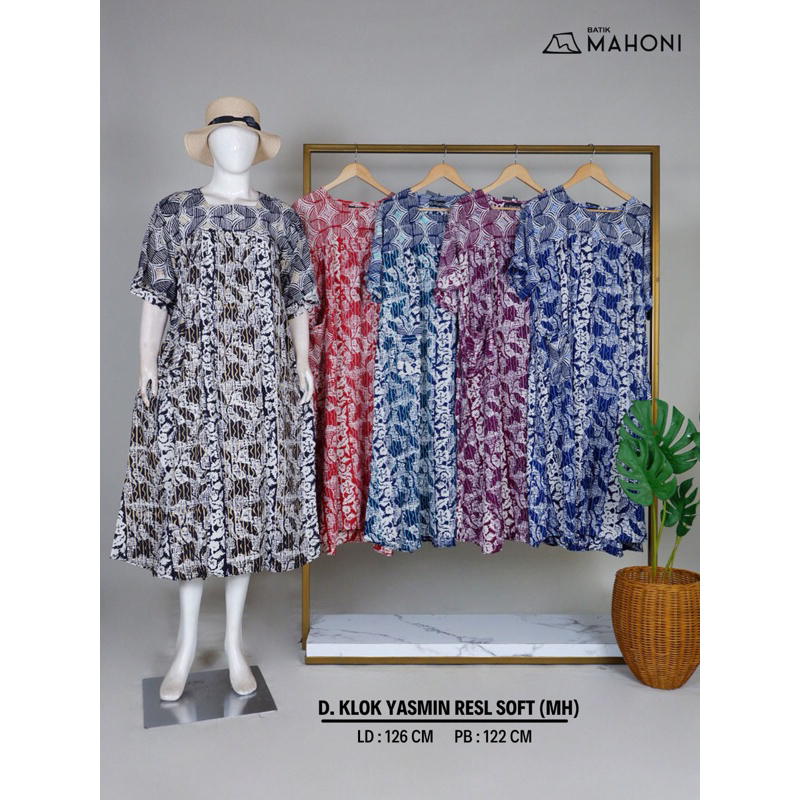 DASTER KLOK CAP BATIK MAHONI