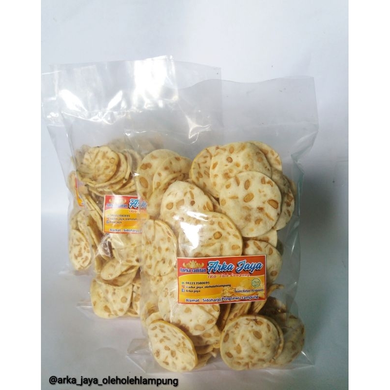 

Keripik tempe gurih/renyah 200gram