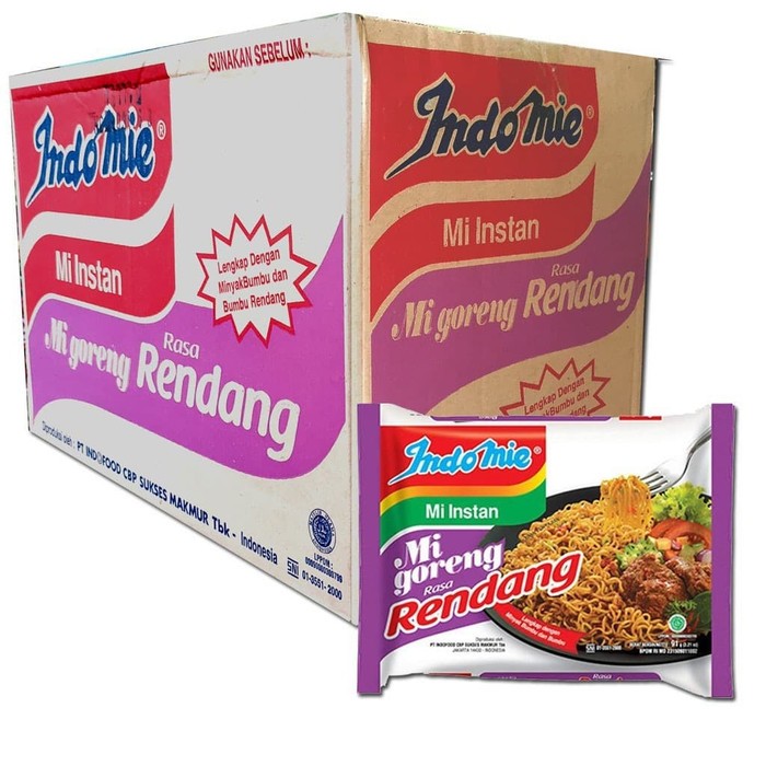 

Indomie RENDANG 1 Karton isi 40