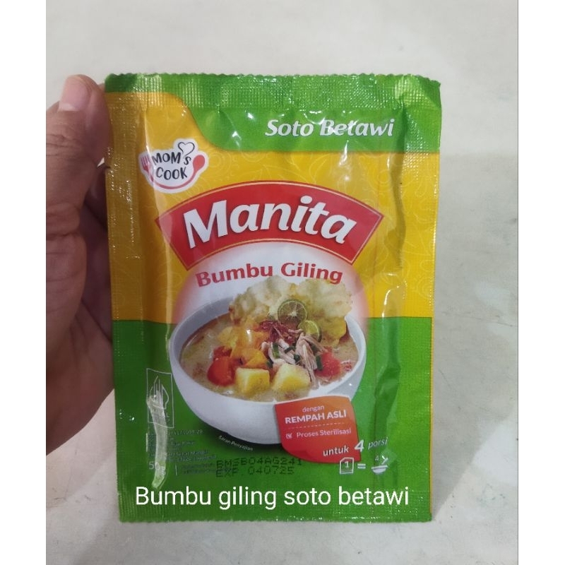 

Bumbu giling soto betawi