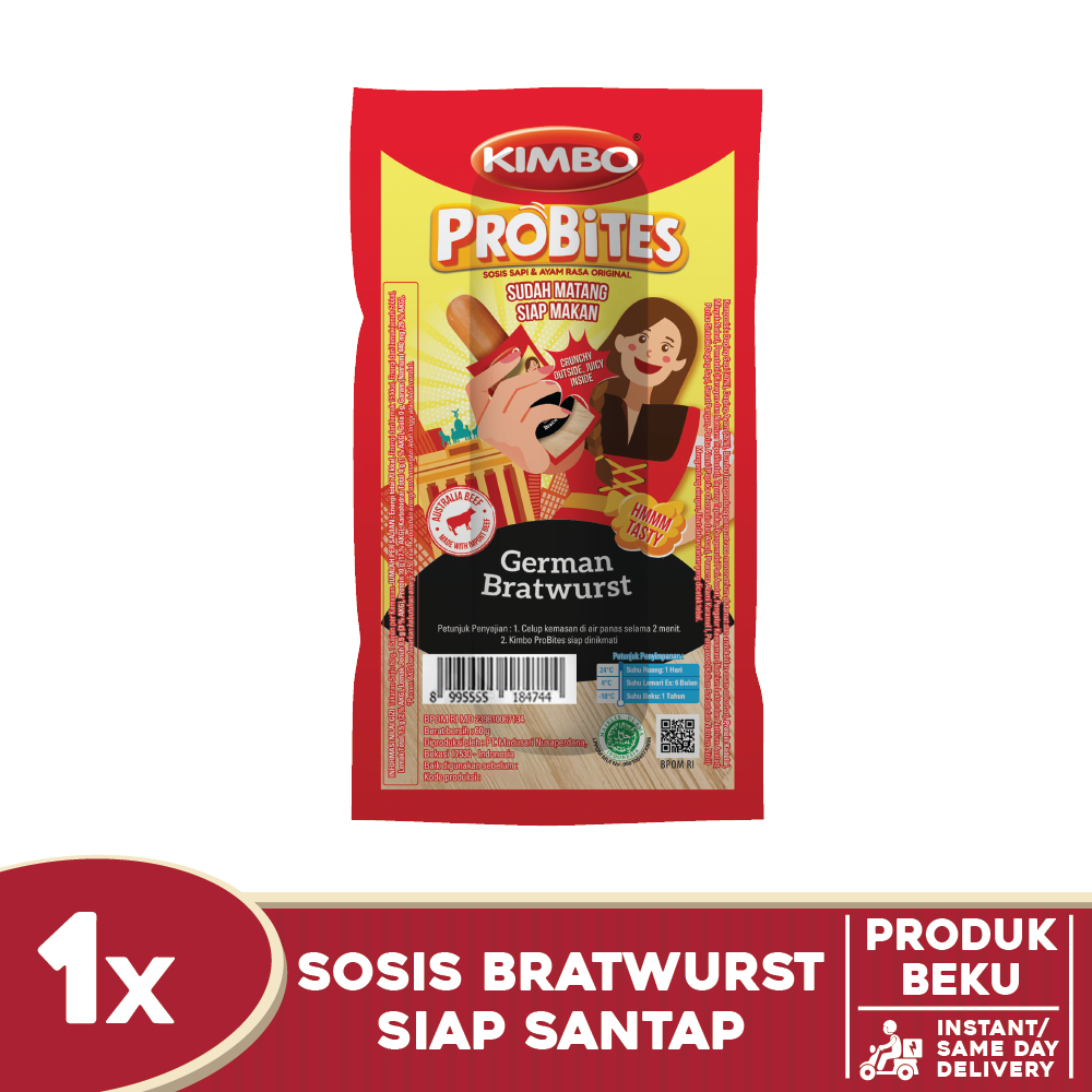 

KIMBO Probites German Bratwurst