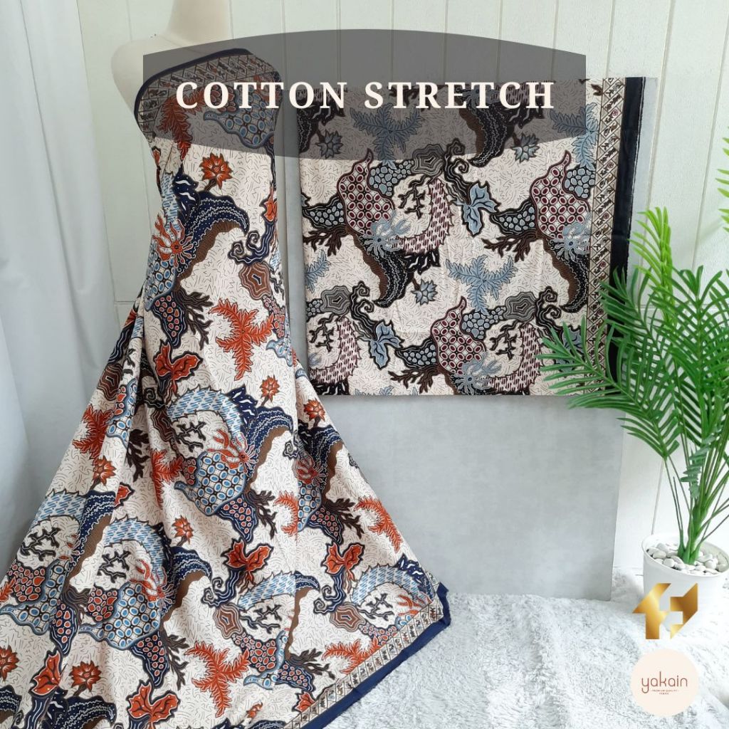 KJK Kain Batik Katun / Cotton Stretch FAMAS
