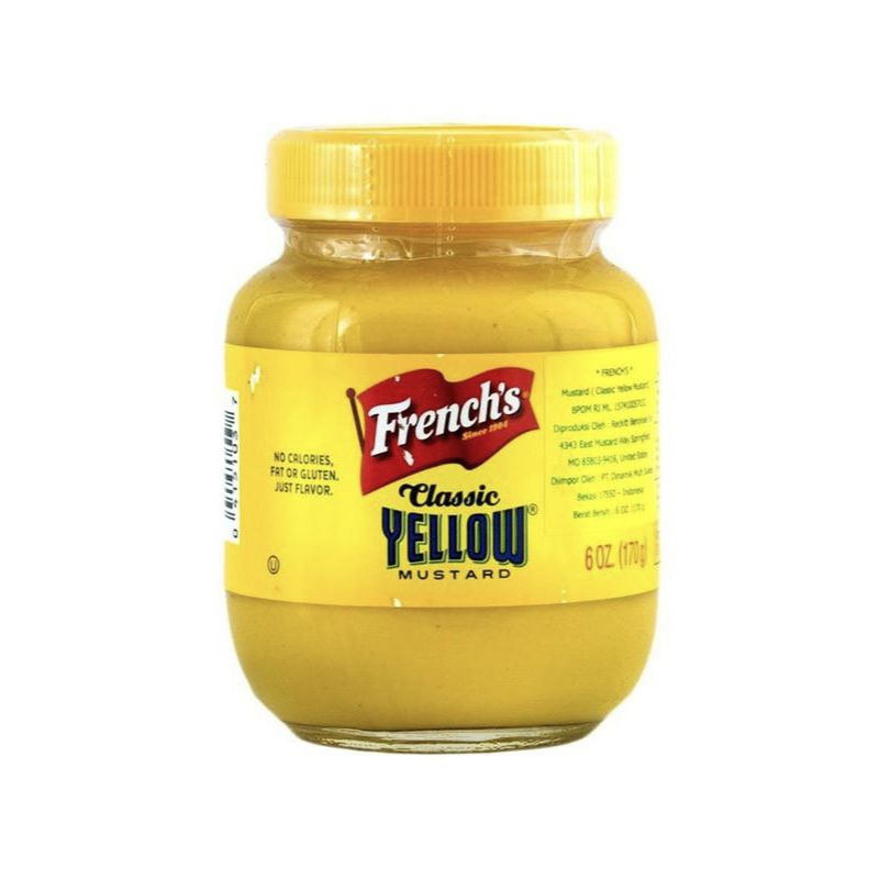 

yellow mustard french 170g