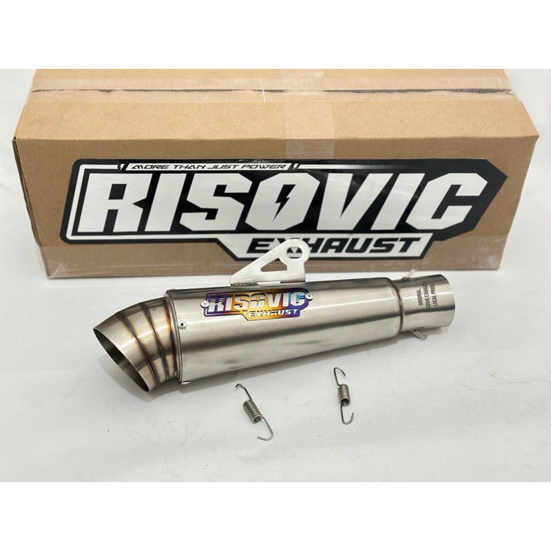 SILINCER RISOVIC EXHAUST TYPE DRUGA STAINLES ORIGINAL