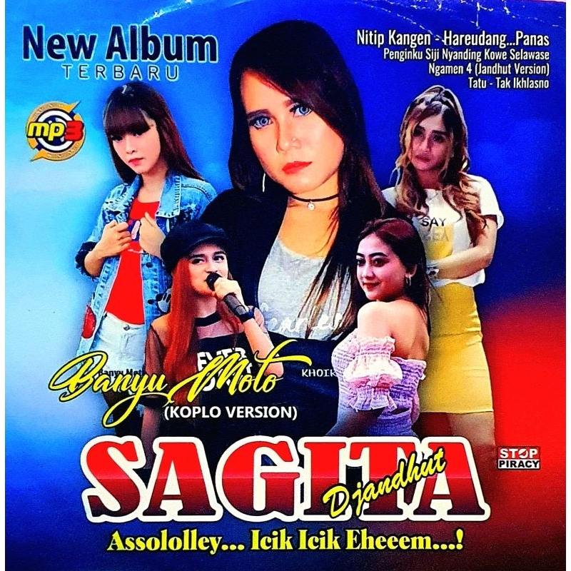 KASET CD MP3 140 LAGU SAGITA DAN OM SERA-LAGU DANGDUT SAGITA MP3-LAGU MP3 DANGDUT KOPLO-MP3 DANGDUT 