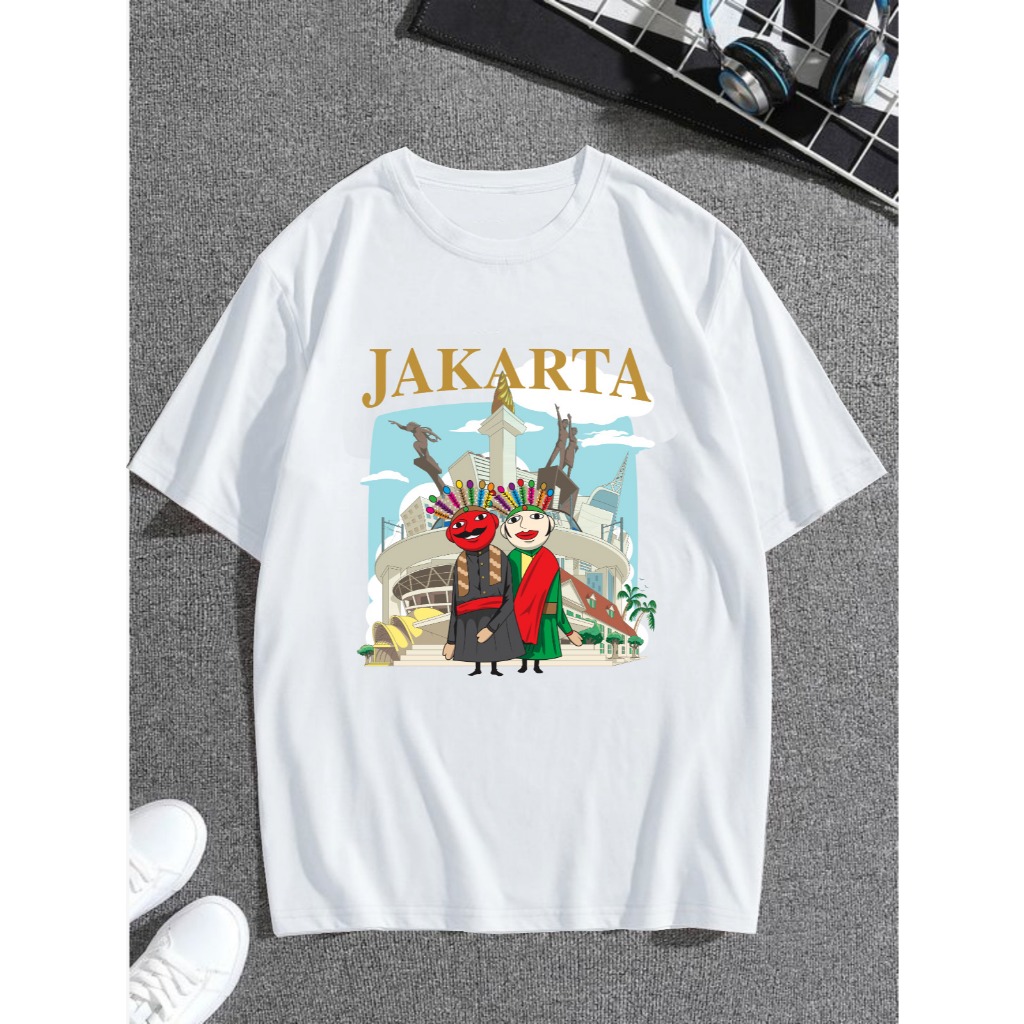 Kaos Oleh-oleh Jakarta Banyak Model - Baju Monas Jakarta
