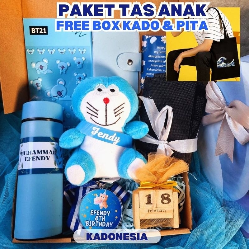 Kado Tas Anak Sekolah / Hadiah Anak Cowok Hampers Khitan Paket Sunatan