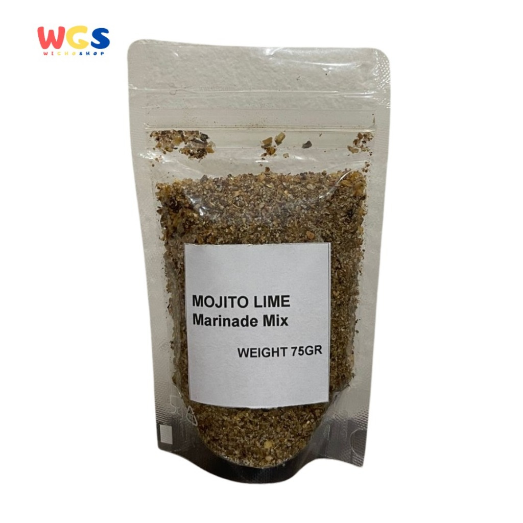 

Mojito Lime Marinade Mix Seasoning 75g - Bumbu Mix Mojito Mint