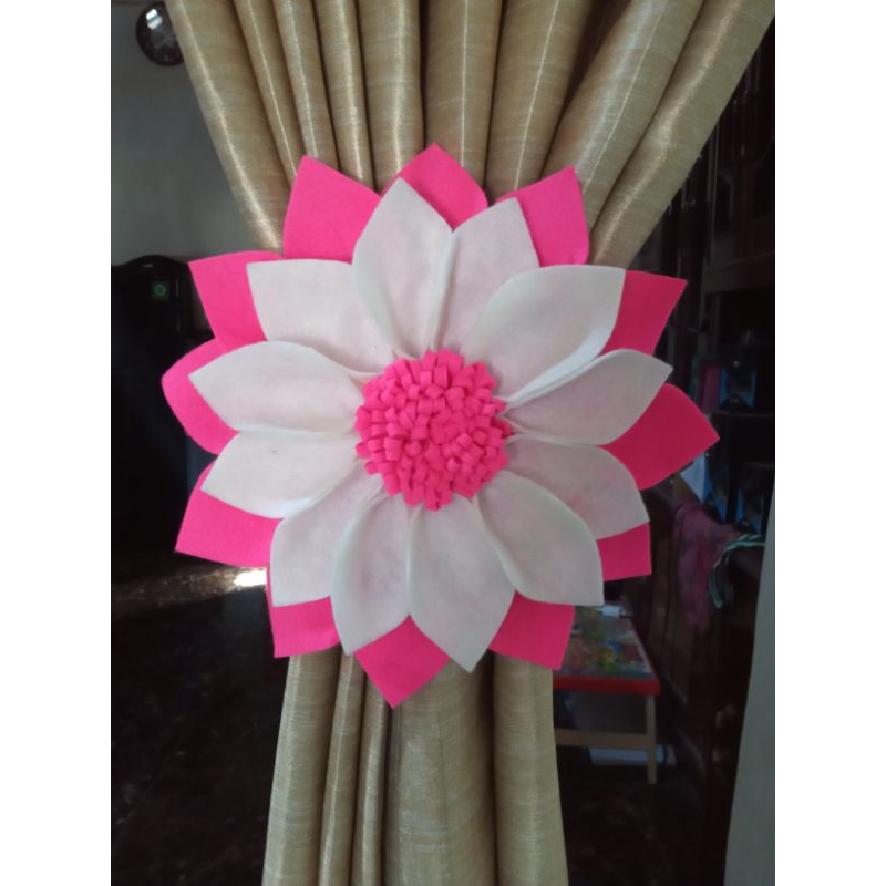 ikat korden/ikat hordeng/pengikat gorden/hiasan gorden/ikat gorden bunga/ikat hordeng estetik /ikat 