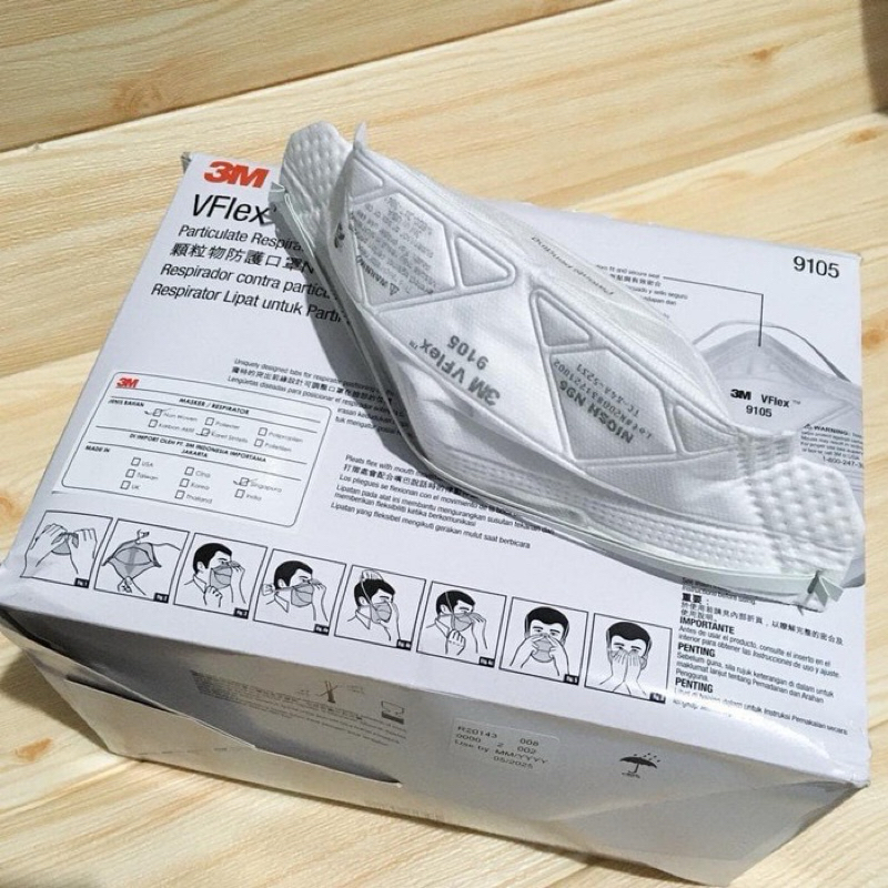 Masker 3M N95 9105 VFlex