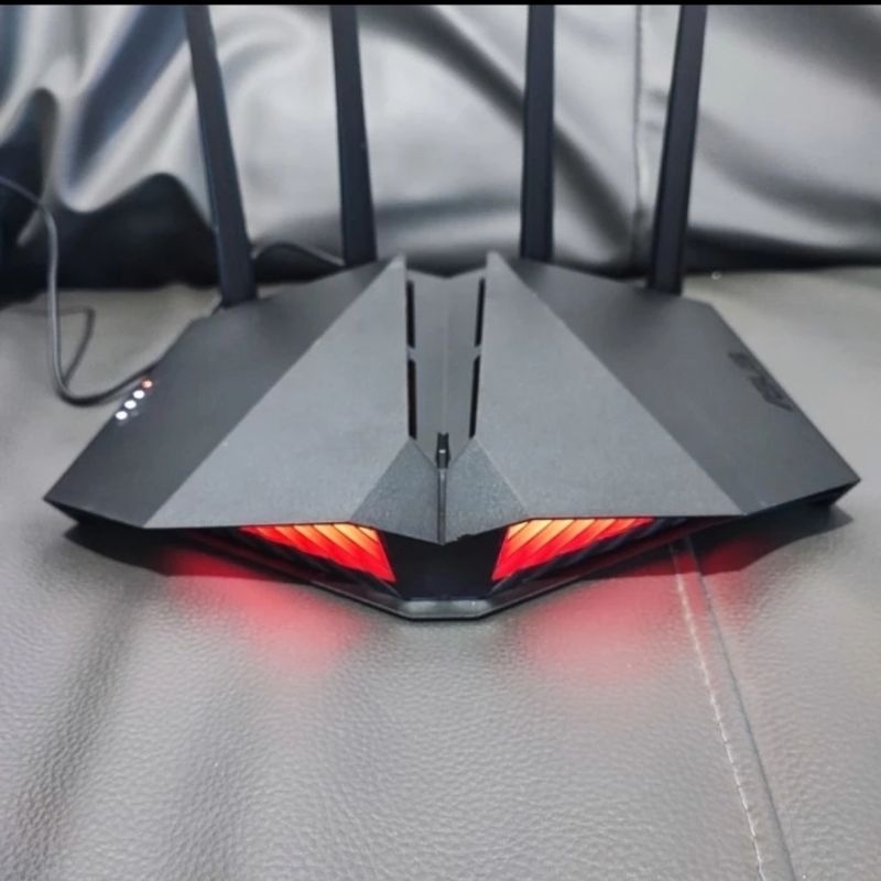 Asus RT-AX82U OpenWRT Merlin AsusWRT AX5400 Wifi 6 AiMesh Gaming Wireless Router Bekas Mulus asus 82
