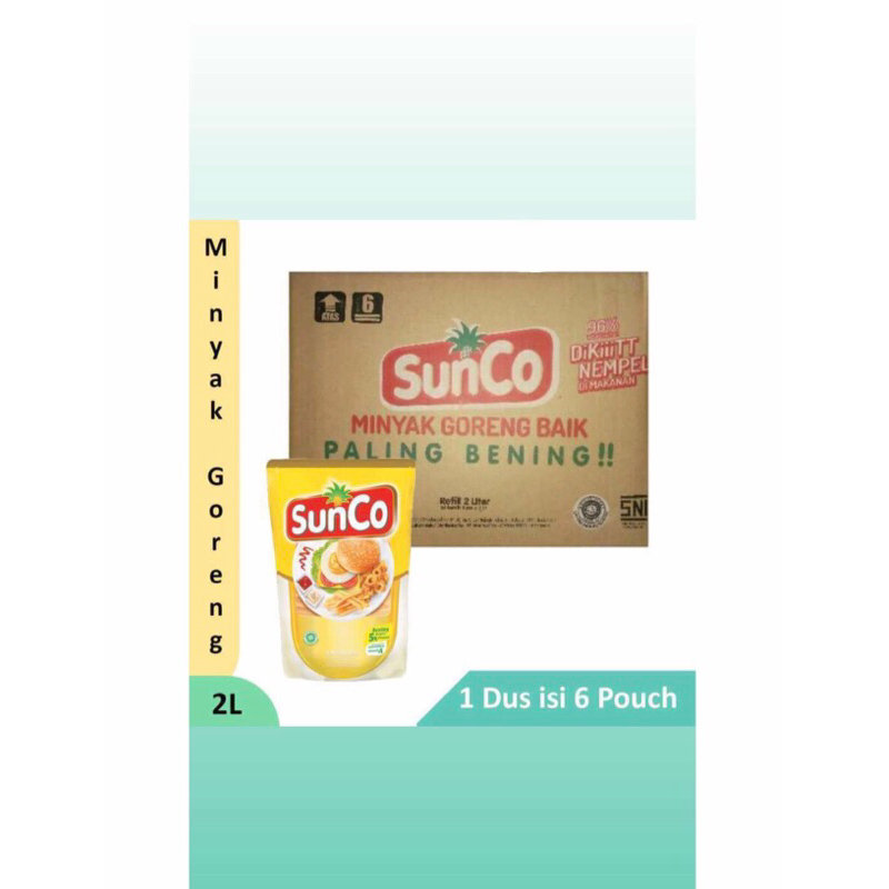 

MINYAK SUNCO 2L (1dus isi 6pc)