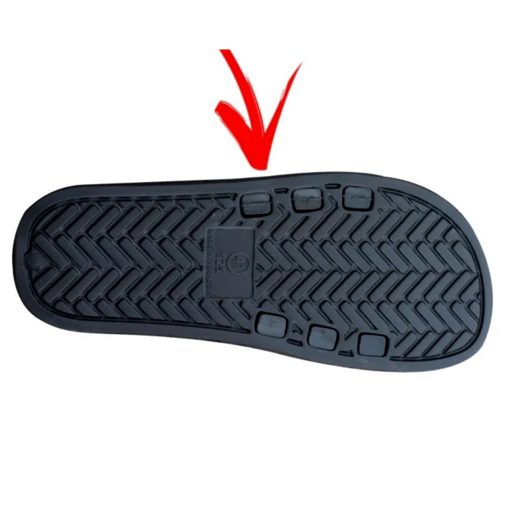 New Sandal Slop Breezy Beach Sandal Pria Wanita Sandal Slip On Karet Sandal Slop Upper Lock