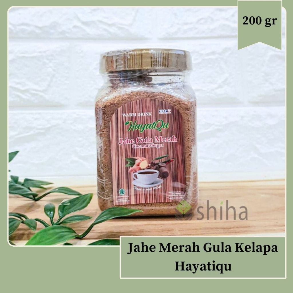 

Jahe Merah Bubuk Gula Merah Hayati/ HayatiQu 225 gr | Warung Shiha