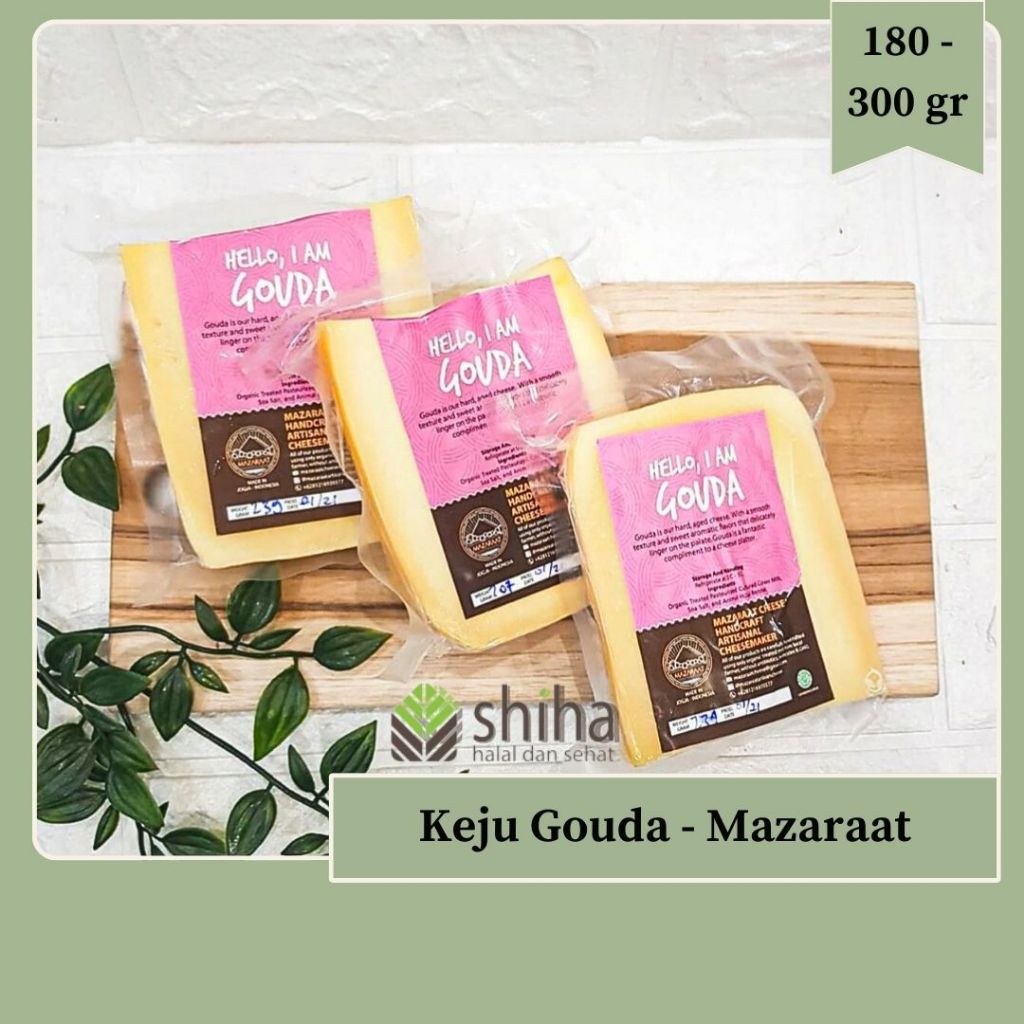 Mazaraat Gouda  - Artisan Cheese l Organic l Halal | Warung Shiha