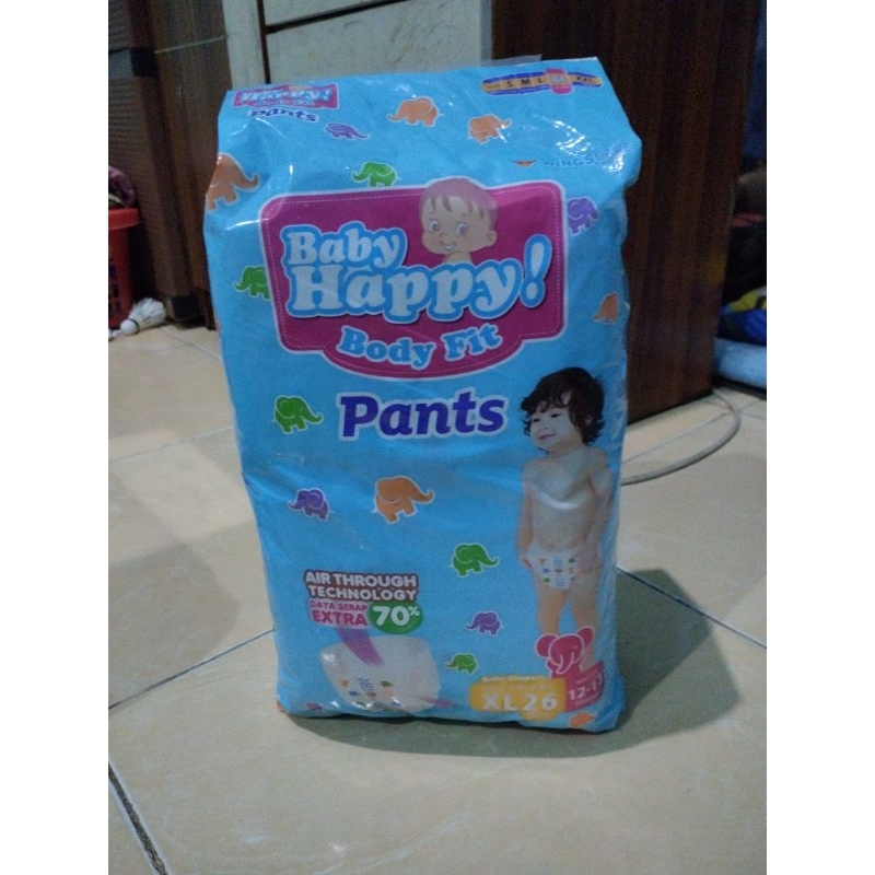 pampers baby happy xl