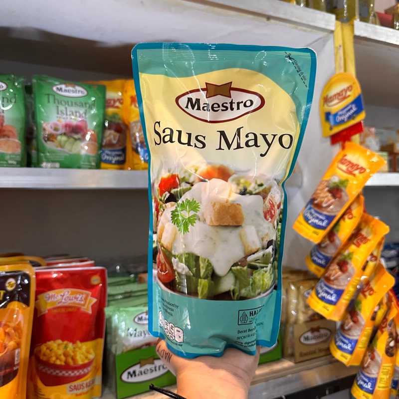 

MAESTRO saus mayo (MAYONAIS) 1kg MURAH