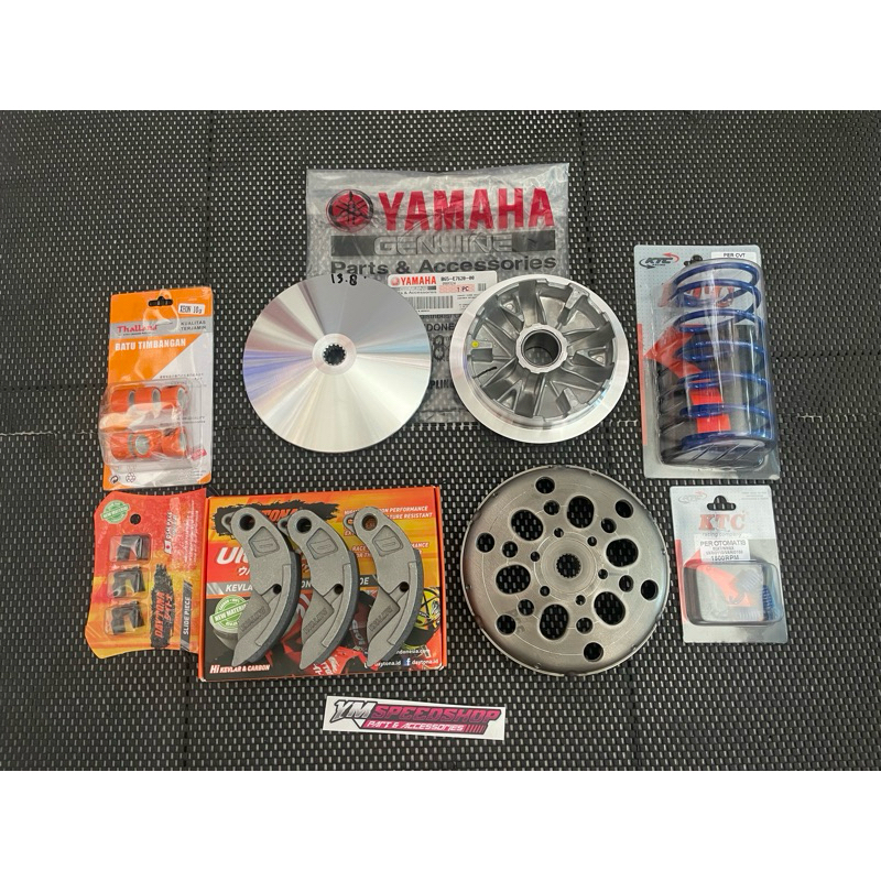 Paket kirian cvt Paket kirian cvt racing Yamaha nmax new aerox old aerox new