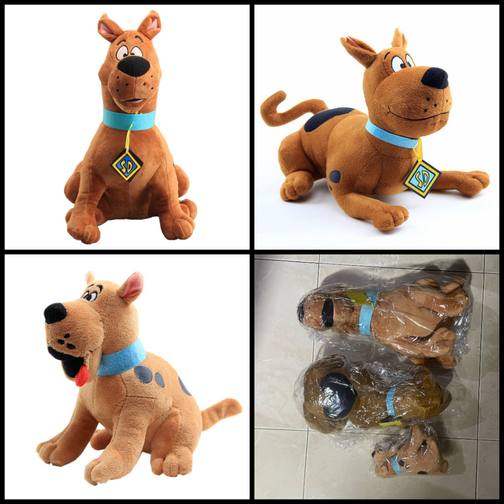 Boneka Scooby Doo 18cm 35cm Boneka Anjing Boneka Doggy New