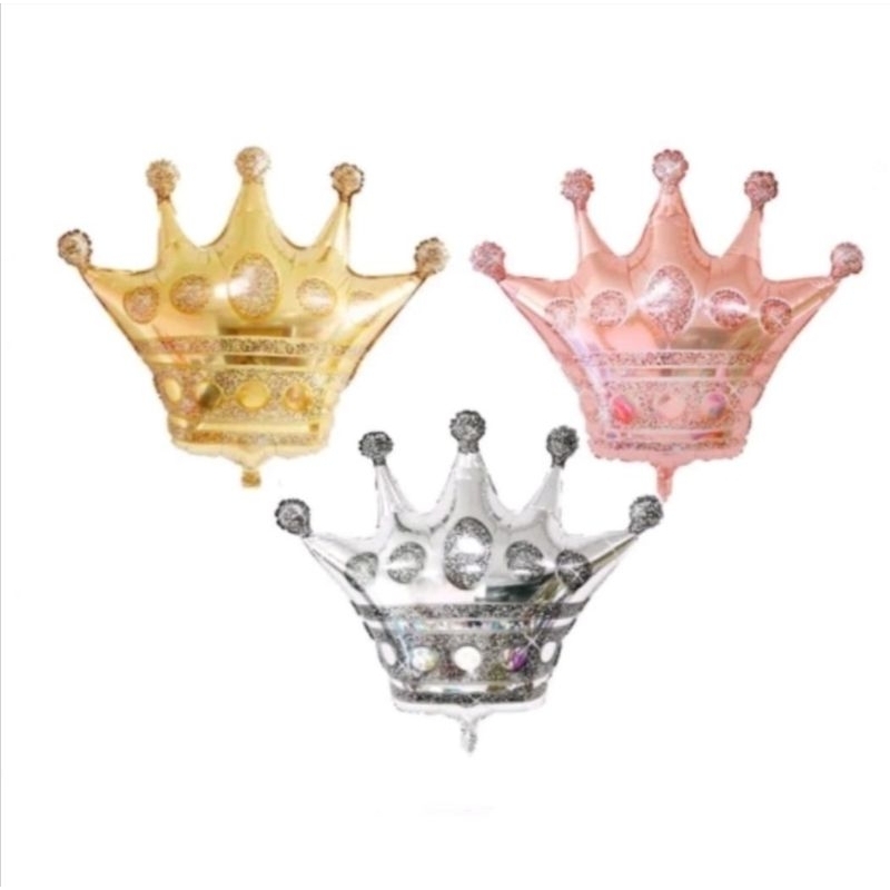 balon karakter ulang tahun princes prince Balon Dekor ultah king crown princes