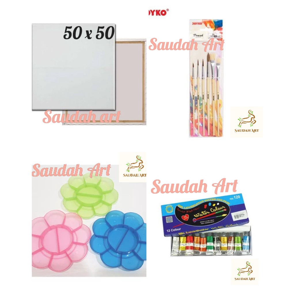 

PROMO HARI INI Paket Lukis Kanvas kanvas 5x5kuaspalet cat air