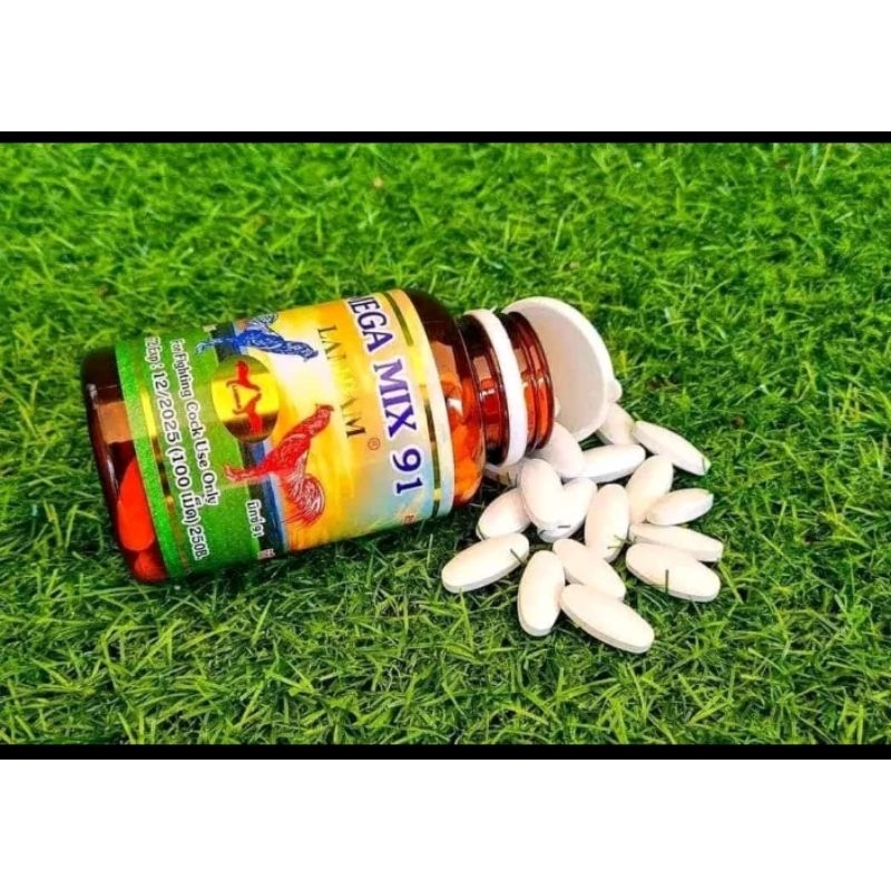 Lampam MEGA MIX 91 Suplement pembetukan struktur tulang penguat otot menyehatkan ligamen