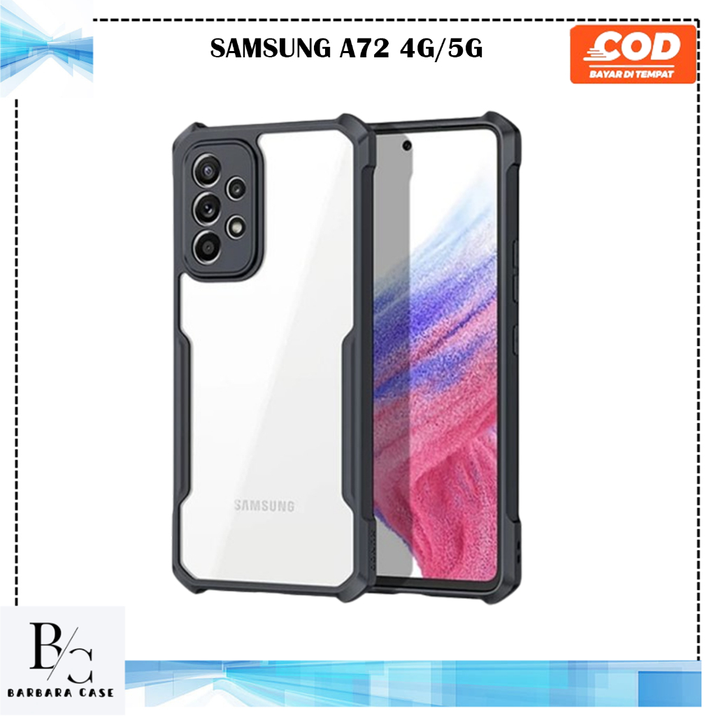 CASE SAMSUNG GALAXY A72 4G/5G SHOCKPROOF FUSION CRACK XUNDD CASE