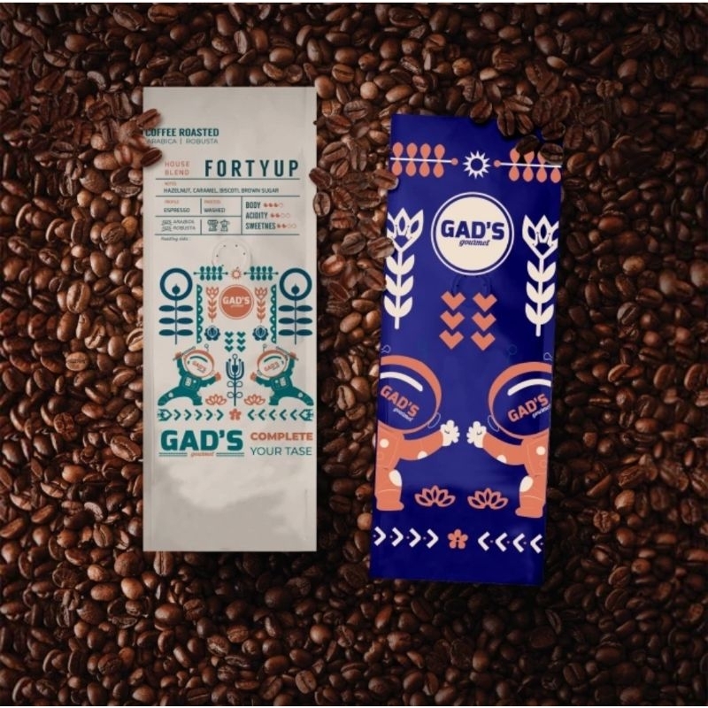 

Biji kopi Fortyup 55 Blend