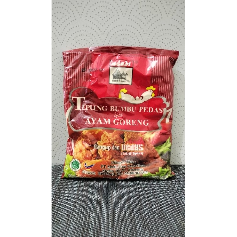 

tepung bumbu pedas untuk ayam goreng