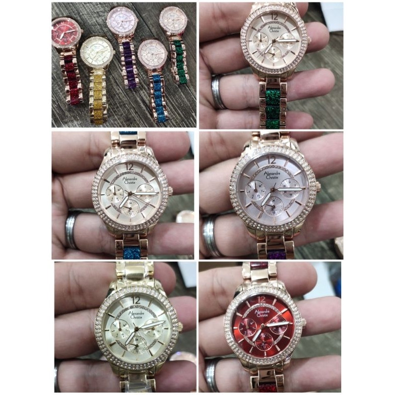 RB AC 2932 JAM TANGAN WANITA ALEXANDRE CHRISTIE AC2914 Wanita / AC 2914 CERAMIX / 2914 Mata