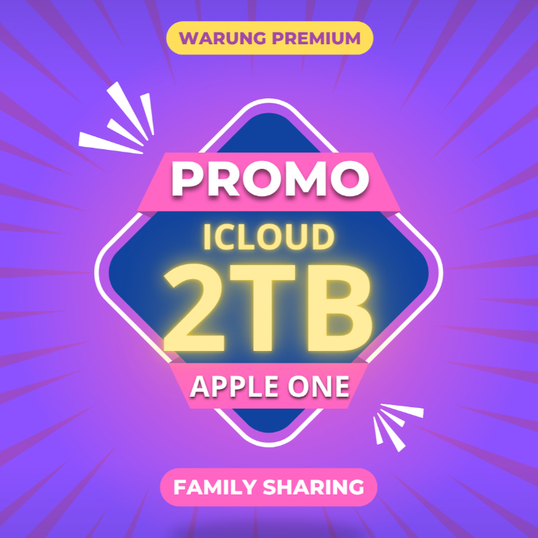 APPLE ONE/2TB FAMILY SHARING MURAHH