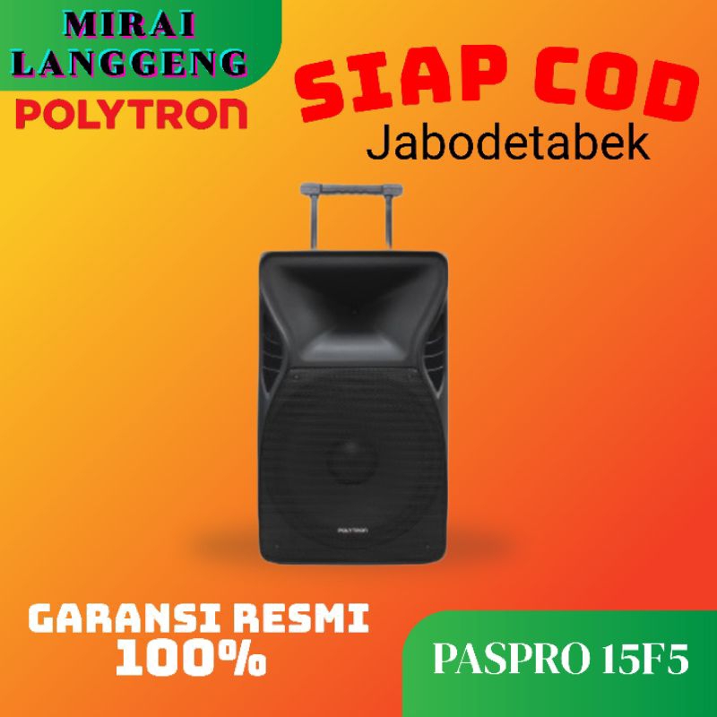 POLYTRON PASPRO 15F5/PASPRO15F5 SPEAKER PORTABLE