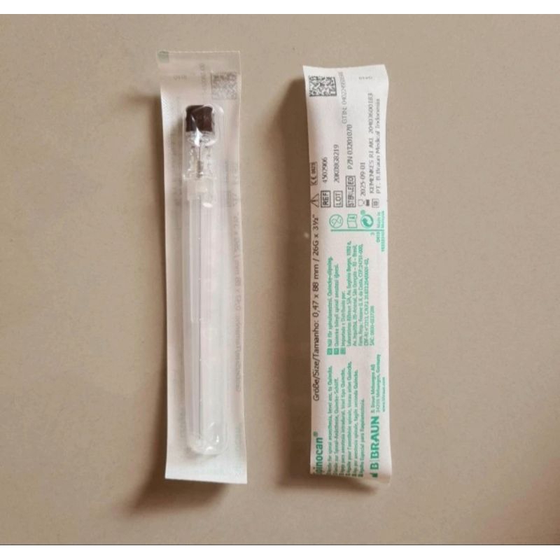 Spinocan 26 B braun / Jarum spinal 26G B braun